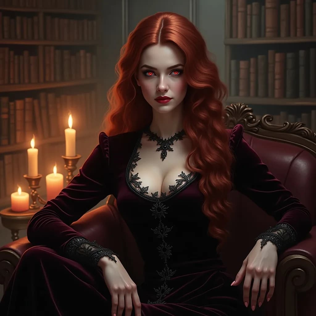 Vivienne – Fantasy KI-Freundin auf Ailina